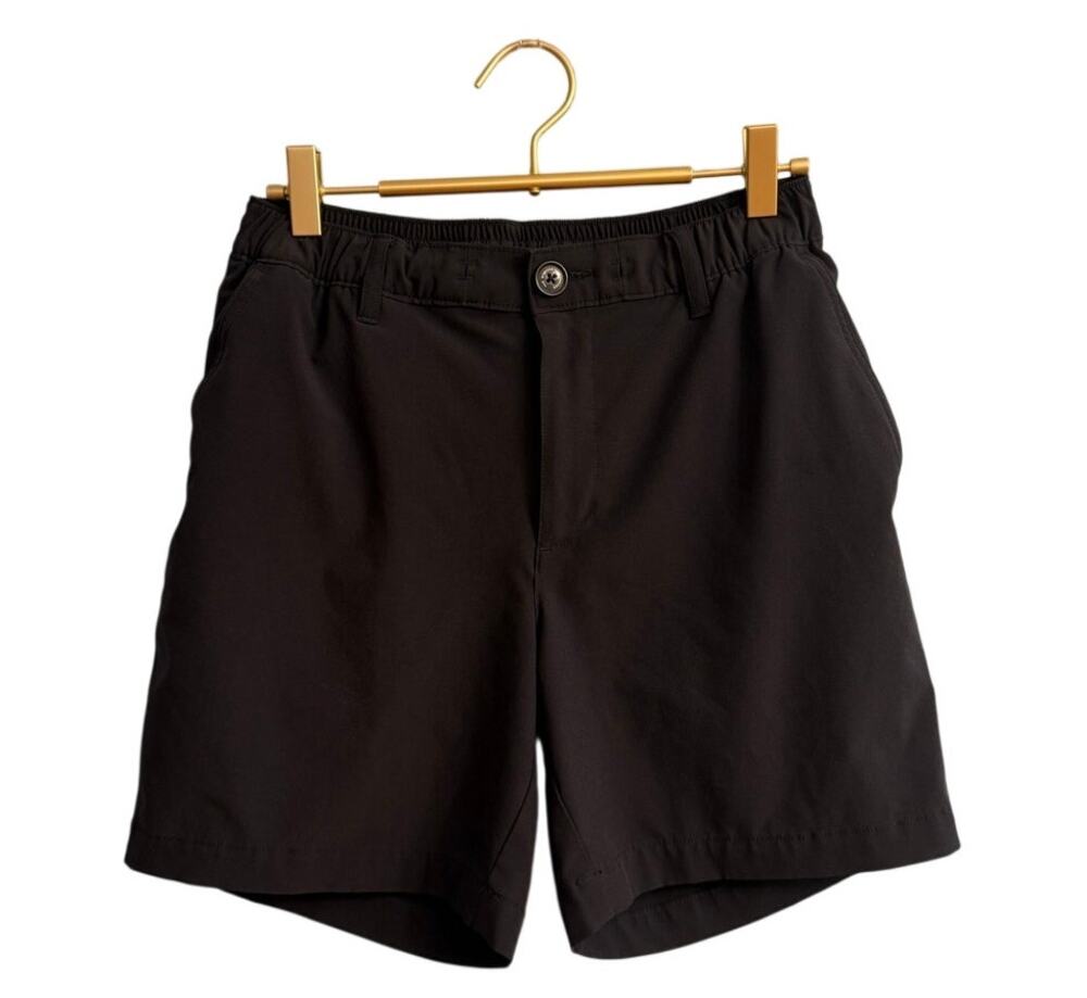 Chubbies Men's Small S The Weekender 6" Inseam Swim Trunks Shorts Black EUC